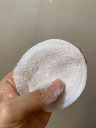세렌디뷰티 리부스팅 시카 클렌징 패드 — 5점을 준 리뷰어가 2021년 7월 올린 사용 사진