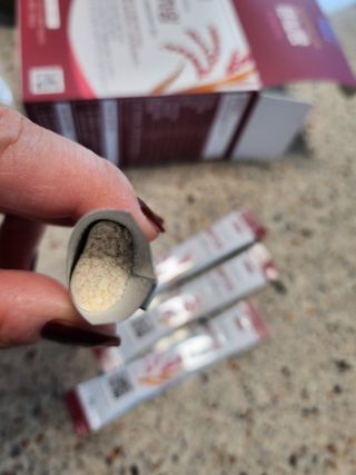 하루 1포로 콜레스테롤, 유산균, 고역가 소화효소까지 한번에 섭취! 다온바이오 홍자임 1개월분(30포) — 5점을 준 리뷰어가 2023년 1월 올린 사용 사진