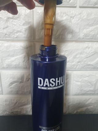 다슈코리아 다슈 데일리 단백질 한방 두피 골드 샴푸 500ml — 5점을 준 리뷰어가 2021년 1월 올린 사용 사진