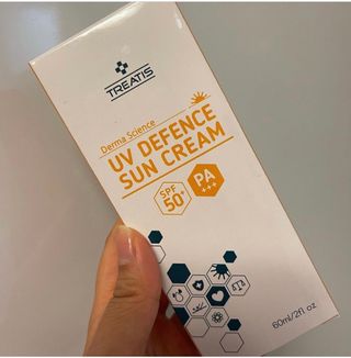 [트리티스] UV 디펜스 선크림 PA+++ / SPF50+  60ml — 5점을 준 리뷰어가 2021년 1월 올린 사용 사진