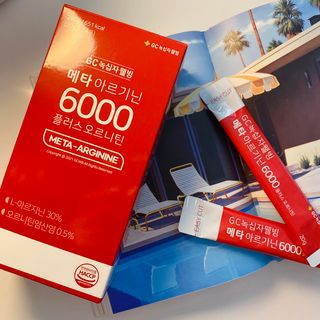 메타아르기닌 GC녹십자웰빙 메타 아르기닌 6000 플러스 오르니틴 — 5점을 준 리뷰어가 2022년 4월 올린 사용 사진