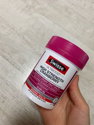 Swisse 스위스 고함량 크랜베리 25000mg 90정 — 5점을 준 리뷰어가 2021년 3월 올린 사용 사진