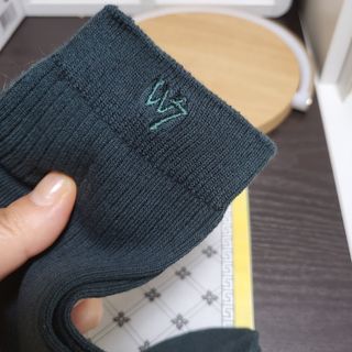 [사이즈가 있는 양말 필로이] 남/여 골지 발목 양말 4족 세트 남【S, M, L, XL】여【S, M, L】_컬러 랜덤 — 5점을 준 리뷰어가 2022년 6월 올린 사용 사진