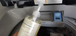 고위드올인원 세탁세제 1000ml — 5점을 준 리뷰어가 2021년 6월 올린 사용 사진