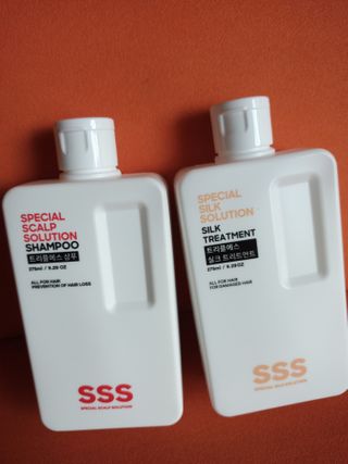 트리플에스 탈모 샴푸 275ml + 실크 트리트먼트 275ml — 5점을 준 리뷰어가 2021년 2월 올린 사용 사진