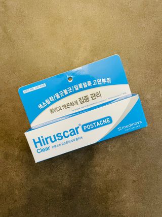 히루스카 포스트아크네 클리어 — 5점을 준 리뷰어가 2021년 2월 올린 사용 사진
