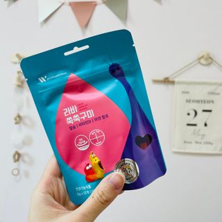 푸름웰니스 라바 쑥쑥구미 36g — 4점을 준 리뷰어가 2022년 2월 올린 사용 사진