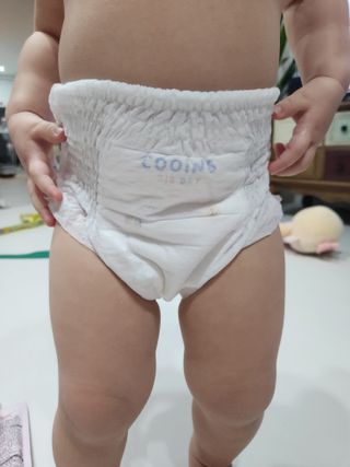 쿠잉 에어드라이  풀커버 팬티기저귀 (L/XL/XXL/XXXL) 1팩 — 5점을 준 리뷰어가 2023년 2월 올린 사용 사진