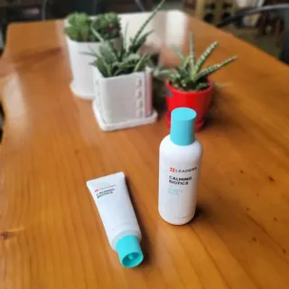 리더스코스메틱 리더스 카밍 바이오틱스 #1등 진정 기획세트 [에센스 워터150ml + 크림 마스크80ml] — 4점을 준 리뷰어가 2022년 8월 올린 사용 사진