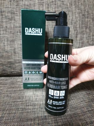 다슈코리아 다슈 데일리 안티 헤어로스 허브 헤어토닉 150ml — 5점을 준 리뷰어가 2021년 2월 올린 사용 사진