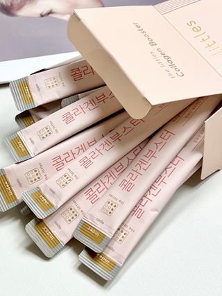 더리틀스 콜라겐부스터 — 5점을 준 리뷰어가 2022년 12월 올린 사용 사진