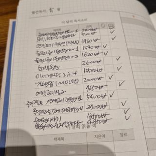 리훈 어떤날의문장 독서록 독서기록장 점착메모지 세트 — 5점을 준 리뷰어가 2022년 5월 올린 사용 사진