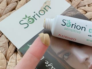 건선/아토/습진/민감성 피부 천연보습진정크림 소리온 크림 & 센시티브 크림 50g — 5점을 준 리뷰어가 2022년 1월 올린 사용 사진