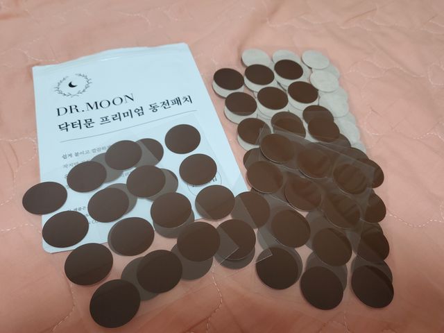 [닥터문] 프리미엄 동전패치 멘톨향 120매 리뷰 사진