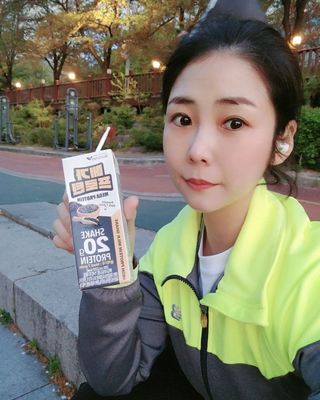 바디랩 프로틴음료 단백질쉐이크 메가프로틴 — 4.5점을 준 리뷰어가 2022년 4월 올린 사용 사진