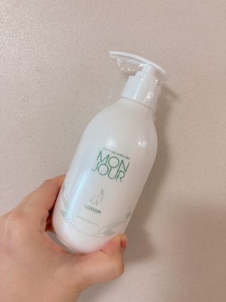 토박스코리아 몽쥬르 유아 로션 300ml — 5점을 준 리뷰어가 2021년 4월 올린 사용 사진