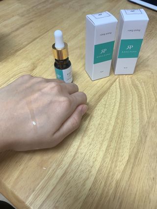 랑팡 EGF+FGF 10ppm 리포좀 앰플 원액 10ml — 4.5점을 준 리뷰어가 2021년 11월 올린 사용 사진