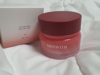 SOONWITH 바이오 수퍼 아쿠아 하이드로 젤 크림 — 5점을 준 리뷰어가 2021년 5월 올린 사용 사진