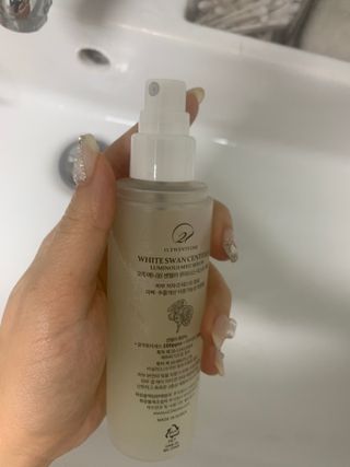 오투에니원 화이트스완 센텔라 루미너스 미스트 세럼 100ml — 4.5점을 준 리뷰어가 2023년 1월 올린 사용 사진