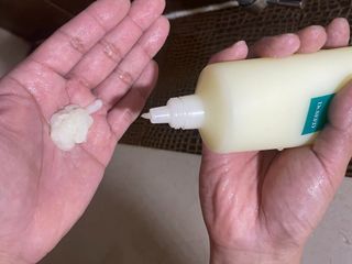 닥터시드 페퍼민트 앤 레몬 비건 비듬케어 쿨 탈모 두피 스크럽 샴푸 — 5점을 준 리뷰어가 2024년 7월 올린 사용 사진