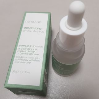 나나스킨 콤플렉스씨쓰리닥터클리어앰플 — 5점을 준 리뷰어가 2021년 6월 올린 사용 사진