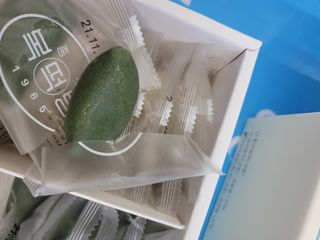 종로복떡방 레트로 3총사 바람떡 세트 — 5점을 준 리뷰어가 2021년 5월 올린 사용 사진