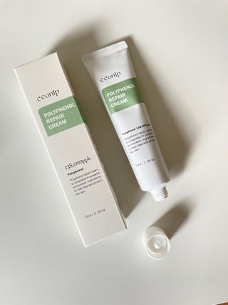 꼰닙 폴리페놀 리페어크림 — 5점을 준 리뷰어가 2021년 8월 올린 사용 사진
