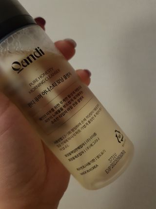 헤어플러스 콴디 아침세안제 폼클렌징 퓨어 어니스티 모닝클렌저 — 5점을 준 리뷰어가 2021년 3월 올린 사용 사진