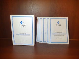 닥터마시멜로 닥터마스멜로 마블러스 아쿠아 클리닉 마스크 — 5점을 준 리뷰어가 2021년 7월 올린 사용 사진