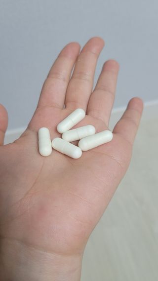 메디타민 인체유래 비피더스 포스트 프로바이오틱스 — 5점을 준 리뷰어가 2021년 4월 올린 사용 사진