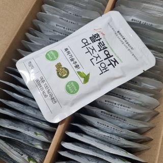 참유원 특허제조 활력 여주진액 여주즙 50포 — 5점을 준 리뷰어가 2022년 1월 올린 사용 사진