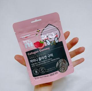 일동제약 마이니 마이니 늘씬날씬 콜라겐 세트 — 3.5점을 준 리뷰어가 2021년 3월 올린 사용 사진