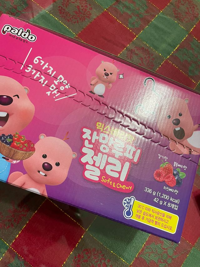 [팔도] 잔망루피젤리 믹스베리맛 42g 8개 리뷰 사진