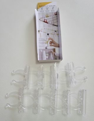 클레비앙 콕앤콕 콕앤콕 미니빨래건조대 — 3점을 준 리뷰어가 2021년 9월 올린 사용 사진
