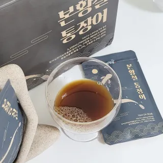 [비린내 완벽제거] 본황칠 통장어 국내산 장어즙 아르기닌 2800mg 장어즙효능 기력보강 — 5점을 준 리뷰어가 2022년 8월 올린 사용 사진