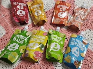 참앤들황토농원 10가지 맛, 입맛대로 스페셜하게~ 가볍게 한 포 땡! 곤약젤리 스페셜 패키지 130ml x 30포 — 5점을 준 리뷰어가 2022년 12월 올린 사용 사진