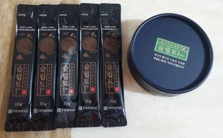프리마인 자체 기업부설 연구소에서 찾아낸 건강한 수면의 비밀.  슬립토 플러스 30포 — 5점을 준 리뷰어가 2022년 5월 올린 사용 사진