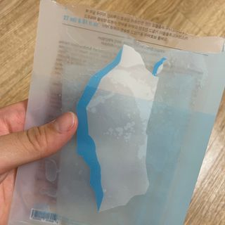 에이스노 레스큐 부스트 하이드레이션 시트마스크 — 4점을 준 리뷰어가 2021년 9월 올린 사용 사진