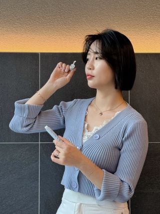 더소설 소설 인텐시브 아이래쉬 앰플 10g(SOSEOL INTENSIVE EYELASH AMPOULE 10g) — 5점을 준 리뷰어가 2024년 1월 올린 사용 사진