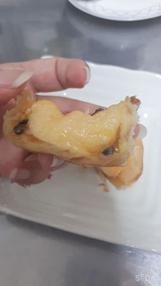 디앙뜨 포르투갈 에그타르트 오리지널 맛+패션후르츠 맛 중 택1 — 3점을 준 리뷰어가 2021년 8월 올린 사용 사진