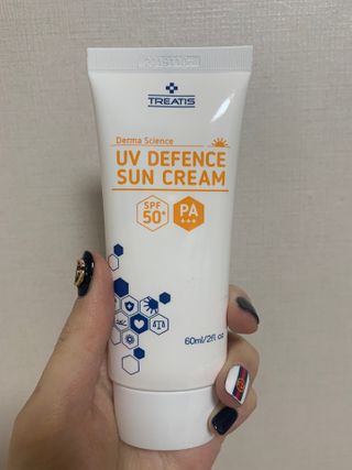 [트리티스] UV 디펜스 선크림 PA+++ / SPF50+  60ml — 5점을 준 리뷰어가 2021년 1월 올린 사용 사진