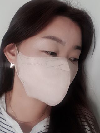 [애니가드] 셋업 메베마스크라이트  (대형 4컬러 + 중형 4컬러) — 5점을 준 리뷰어가 2022년 7월 올린 사용 사진