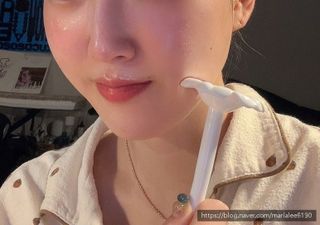 아이디플라코스메틱 아이디 페이스핏 마이너스 앰플 — 4.5점을 준 리뷰어가 2022년 3월 올린 사용 사진