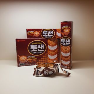 롯데제과 롯샌 카페크런치 — 5점을 준 리뷰어가 2021년 10월 올린 사용 사진