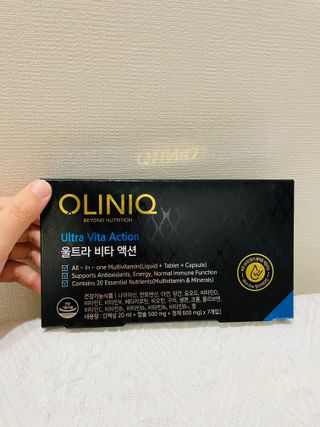올리닉 울트라비타액션 — 5점을 준 리뷰어가 2021년 11월 올린 사용 사진