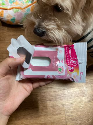 [심플리티] 한 장으로 향기롭게, 산뜻하게 바디시트 2종 + 랜덤향1개 총 3팩구성 — 4.5점을 준 리뷰어가 2021년 5월 올린 사용 사진