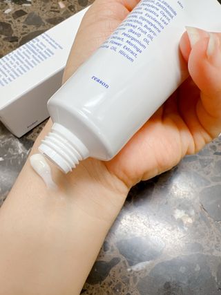 키노닉스 원더 레미디 튜브 보습크림 — 5점을 준 리뷰어가 2022년 4월 올린 사용 사진