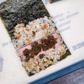 해풀잎 누구나 김밥*1ea [(혼합야채 35g *1ea,  김밥김 (5g, 5ea),  양념간장 (6g, 5ea), 참기름(5g, 2ea)] — 5점을 준 리뷰어가 2022년 10월 올린 사용 사진