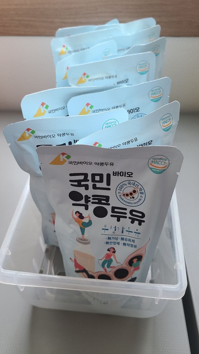 국민바이오 제주나물콩두유 리뷰 사진