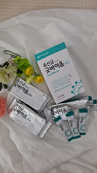 프리마인 유산균 국가지정연구소 선정, 살아있는 생유산균 200억 마리의 힘. 유산균n굿바이옴플러스 — 5점을 준 리뷰어가 2021년 9월 올린 사용 사진